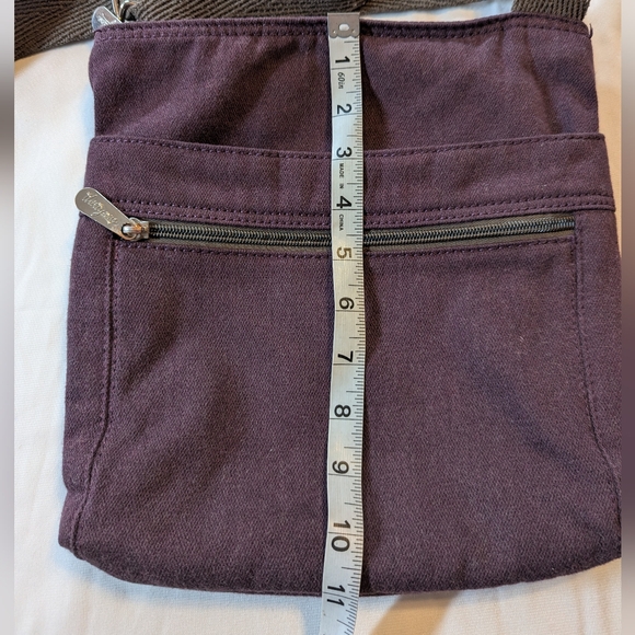 Ladies Thirty One Crossbody Plum Bag/Purse - Picture 10 of 12